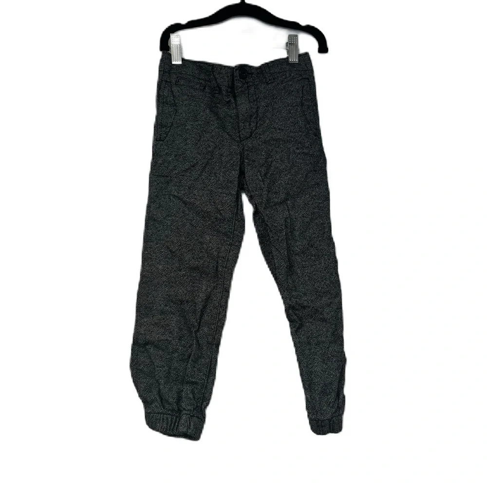 Babygap sz 5 gray boys dress pants fancy party holiday cozy winter fall fun